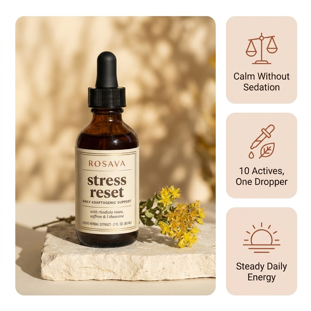 Rosava - Adaptogenic Support Drops